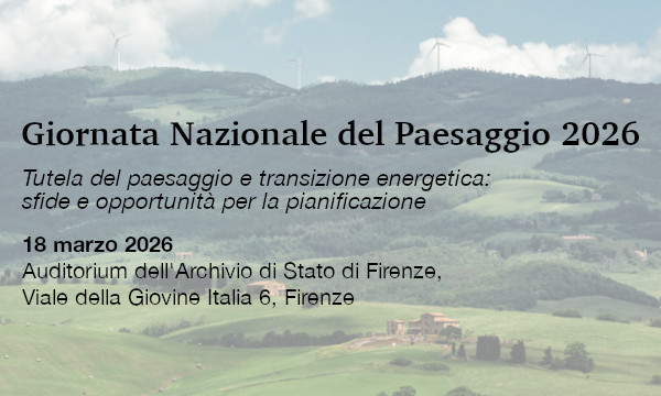 Giornata Nazionale del Paesaggio 2026