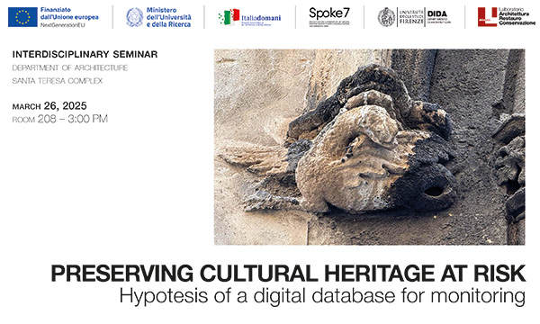 Preserving cultural Heritage at risk