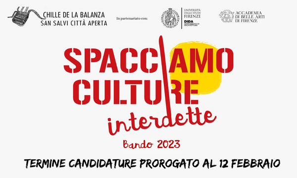 SPACCIAMO CULTURE interdette Ri-creare comunità