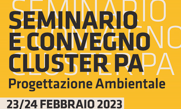 Cluster Progettazione Ambientale