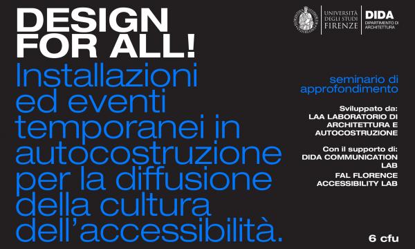 Seminario di approfondimento DESIGN FOR ALL! 