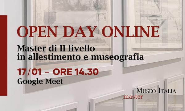 OPEN DAY ONLINE.