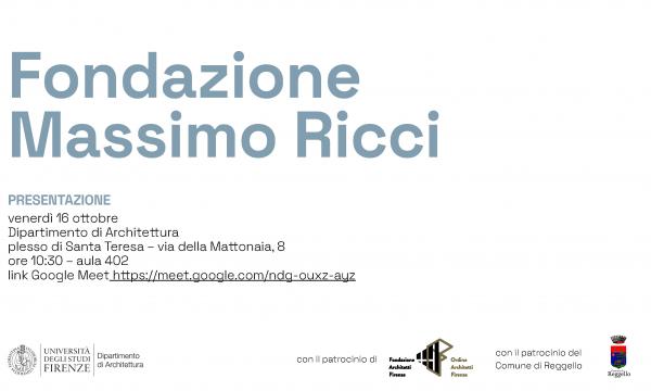 Fondazione Massimo Ricci.
