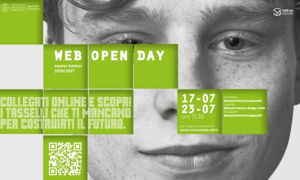 Web Open Day del Master in Interior Design.