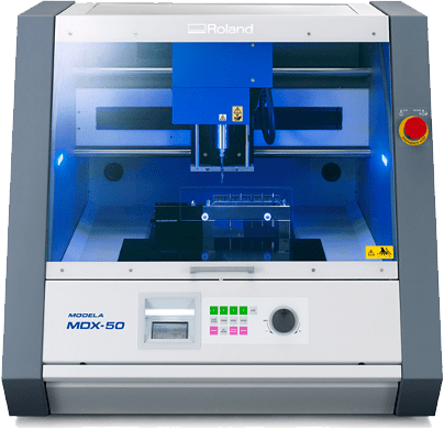 MDX-50 Modellatore 3D con ZCL-50 asse rotativo