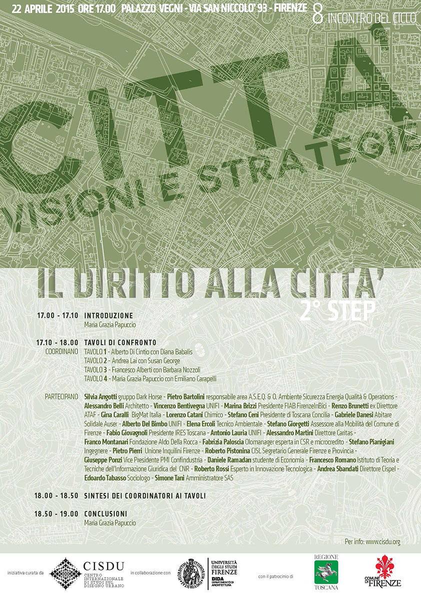 secondo incontro citt&agrave; visioni