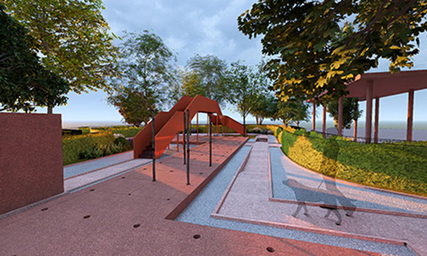 Progetto area addestramento cani guida
