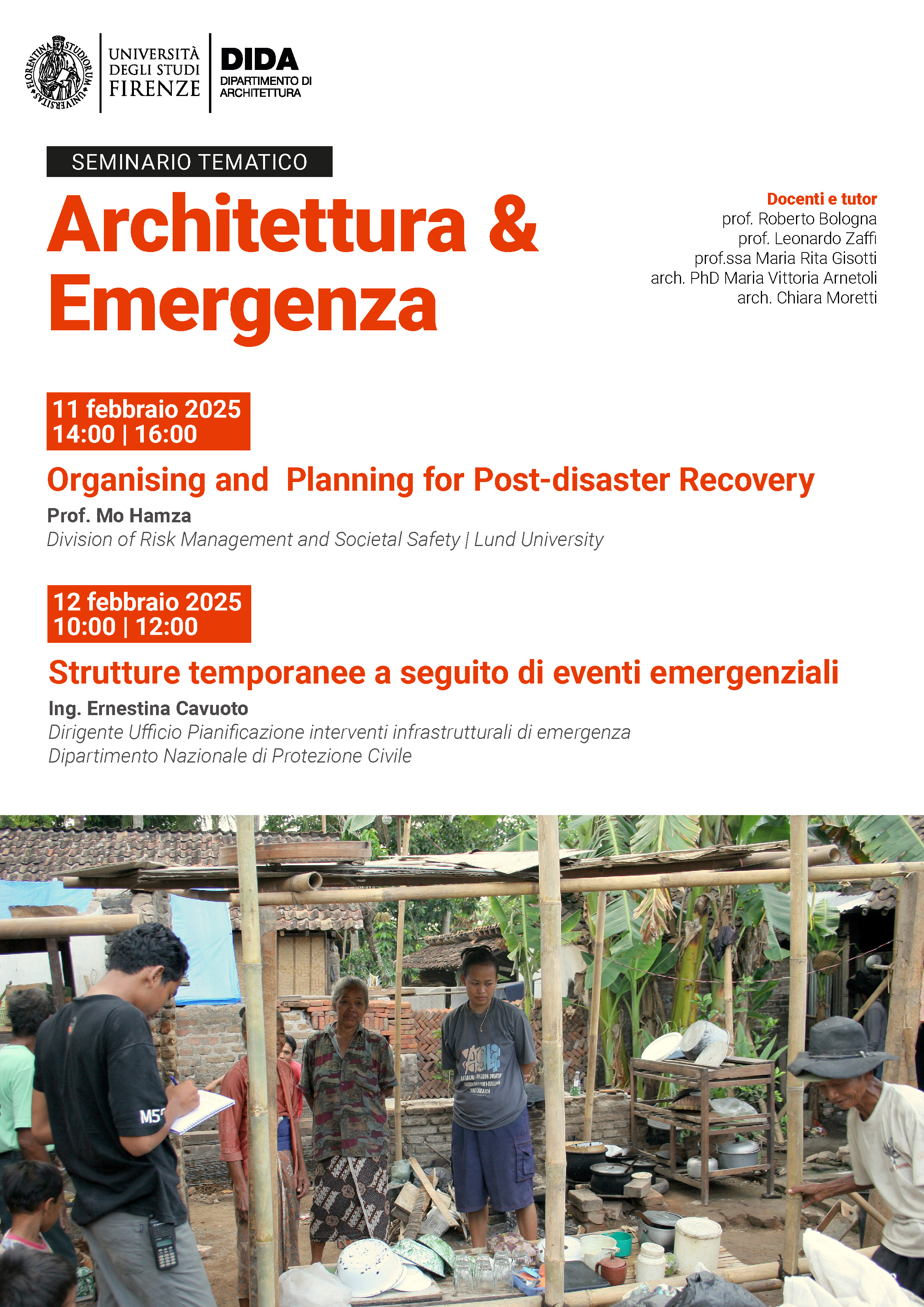 Organising and Planning for Post-disaster Recovery